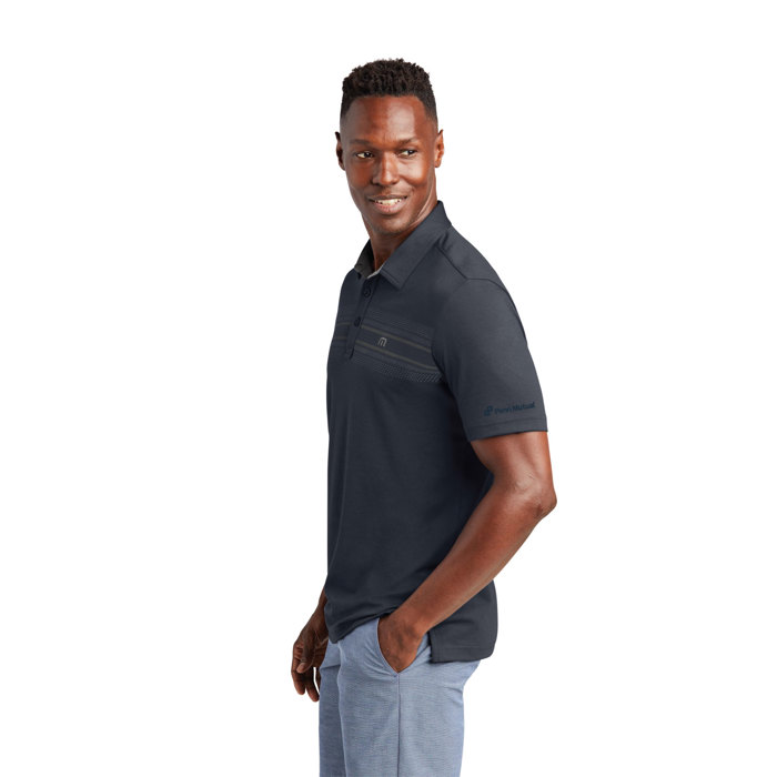 TravisMathew Men's Monterey Chest Stripe Polo